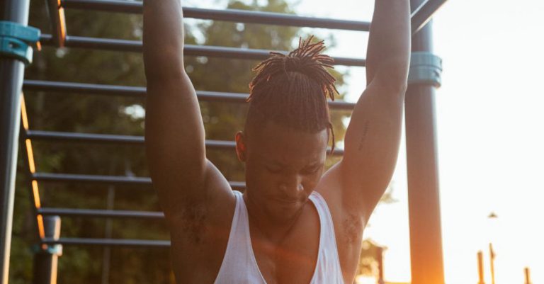 Cardiovascular Exercise - Man in Tank Top
